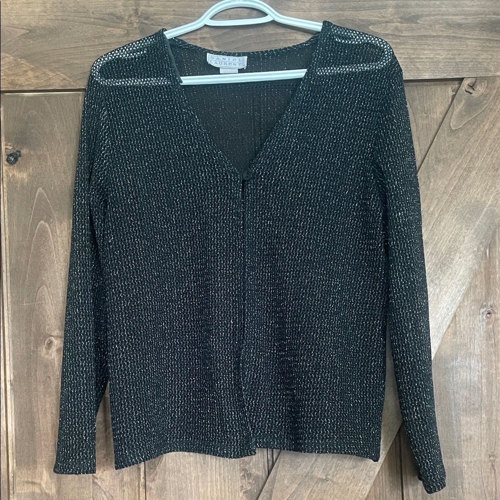 Chic Black Cardigan Sweater